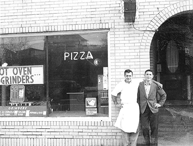 Red Door Pizzeria had its start as a restaurant open to the public.